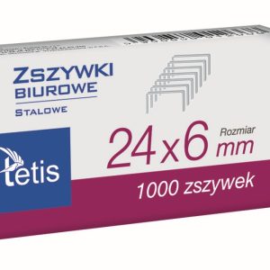 Zszywki Biurowe 24/6 1000 szt.